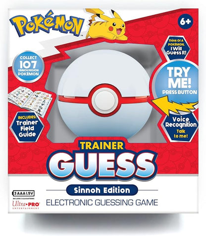 Ultra Pro Pokémon Trainer Guess Sinnoh Toy - Guess That Pokémon! Fun for Board Game &amp TCG Fans - Magic The Gathering Card Binder - Challenge Friends &amp Family!