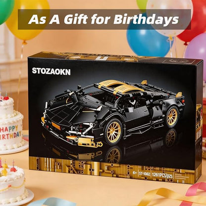 Toy Building SetCar Building KitModel car Kits Gifts for Boys 8-12AdultsTeens and Children