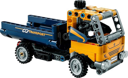 LEGO Technic Dump Truck 42147 2in1 Toy Set Construction Vehicle Model to Excavator Digger Engineering Toys Gift for Kids Boys Girls Ages 7 Plus