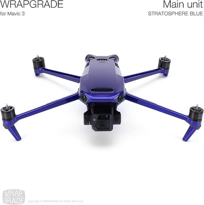 WRAPGRADE Full Skin Stickers for DJI Mavic 3 / Mavic 3 Classic (STRATOSPHERE BLUE)