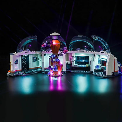 Upgraded Led Light Kit for Lego Space Science Lab Building Set Compatible with Lego 60439 (Model Not Included)