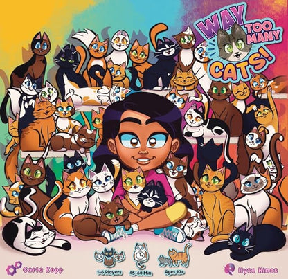 Way Too Many Cats by Weird Giraffe Games Strategy Games