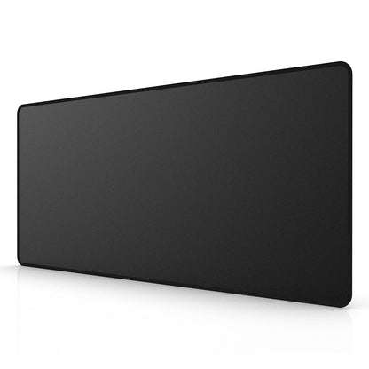 ETZ Large Gaming Mouse Pad 31.5 x 11.8 × 0.12 in,with Stitched Edges,Extended Mousepad,Durable Non-Slip Natural Rubber Base,Washable Keyboard Pad, (Black Mouse Pad (80 * 30)-XIU)