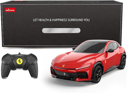 RASTAR Ferrari Remote Control Car 1/24 RC Ferrari Purosangue Toy Car for Kids Adults RC Sports Car – Red FUV