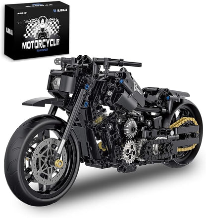1:8 Motorcycle Building Set for Adults Building Blocks for Adults Collectible Toy for 14 15 16+ Years Old Boys Teenage Boys Gifts on Birthday(579PCS)
