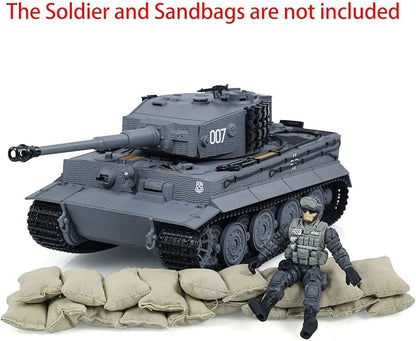 TOUCAN RC HOBBY 1/24 RC Battle Tank Taigen Tiger I Remote Control Infrared Combat Military Tanks