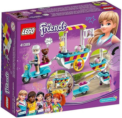 LEGO Friends Ice Cream Cart 41389 Building Kit Featuring Friends Stephanie Mini-Doll New 2020 (97 Pieces)