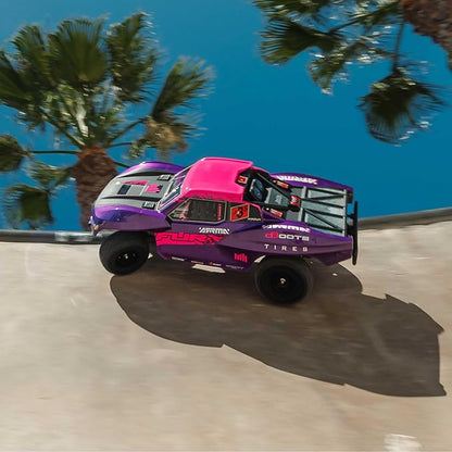 ARRMA RC Truck 1/10 FURY 2wd 223S BLX Brushless Short Course Truck RTR (Battery and Charger Not Included) with DSC Purple ARA3521T3