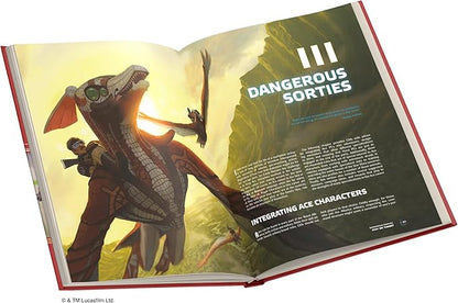 Asmodee Star Wars: Age of Rebellion Roleplaying Game Stay on Target SOURCEBOOK - New Specializations Starfighters &amp Species RPG for Kids &amp Adults Ages 14+ 3-5 Players