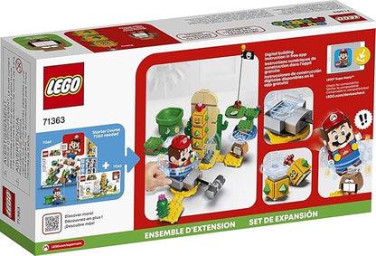 LEGO Super Mario Desert Pokey Expansion Set 71363 Building Kit Toy for Creative Kids to Combine with The Super Mario Adventures with Mario Starter Course (71360) Playset (180 Pieces)
