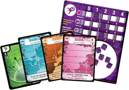 Pandemic Contagion Board Game - Become the Disease in This Standalone Strategy Game! Cooperative Game for Kids &amp Adults Ages 13+ 2-5 Players 30 Minute Playtime Made by Z-Man Games