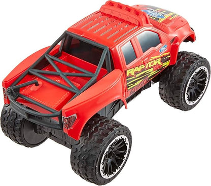 Mattel Hot Wheels RC Red Ford F-150 Full-Function Remote-Control Toy Truck Large Wheels &amp High-Performance Engine 2.4 GHz with Range of 65ft