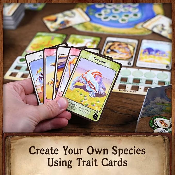 Northstar Game Studio Evolution Board Game | Create Species in This Strategy Game for Adults Teens and Families | 2-6 Players Age 12+