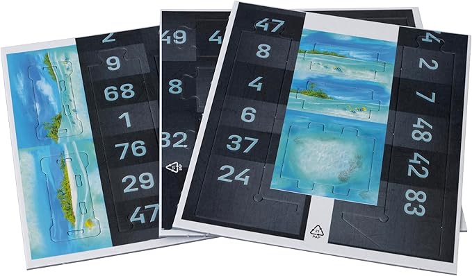 Thames &amp Kosmos EXIT: The Key to Atlantis | Adult &amp Kids Escape Room Game | 500-Piece Mystery Puzzle | Strategy Challenge | 1-4 Players | Age 10+