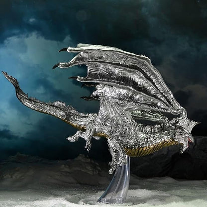 WizKids D&ampD Icons of the Realms: Adult Silver Dragon