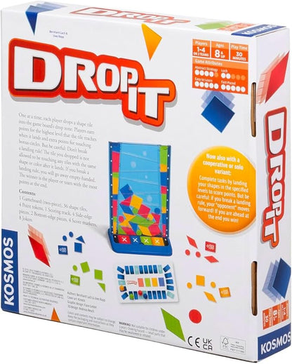 Drop It – A Fun Family Strategy &amp Dexerity Game by Kosmos Games Parents’ Choice Silver Award Winner Play Individually or on Teams Ages 8+ Fun for Kids Adults Family Game Nights