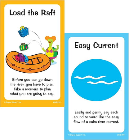Super Duper Publications | Fluency River® Fluency Speech Improvement Board Game | Educational Learning Resource for Children