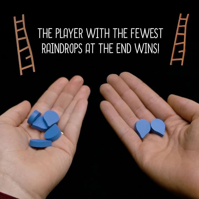 Catch The Moon | Dexterity Stacking Board Game for 1 to 6 Players | Beautiful Design &amp Whimsical Theme Balance Wooden Ladders to Reach The Moon | Family Game Night Favorite | Ages 8+