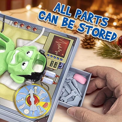 Operated Monster Board Game for Kids Ages 3-8-12 Years Old with Tweezers and Fun Game Pieces Classic Education Board Game for Single or 2 Player Popular Gifts for Kids