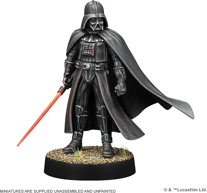 Asmodee Star Wars: Legion Darth Vader &amp General Veers Character Expansion - Tabletop Miniatures Game Strategy Game for Kids and Adults Ages 14+ 2 Players 90 Min Playtime