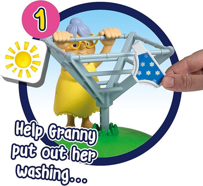 Ideal | Windy Knickers: The Silly Spinning Granny Giggling Windy Washing Game!| Kids Games | for 2-4 Players | Ages 4+