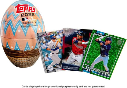 2026 Topps MLB Series 1 Baseball Trading Card Retail Tin - Receive 1 at Random!