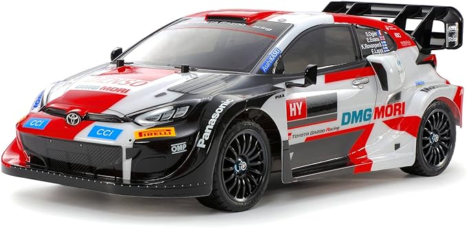 TAMIYA 1/10 Toyota GAZOO WRT/GR Yaris Rally1 TT-02 TAM58716A Cars Elec Kit 1/10 Off-Road