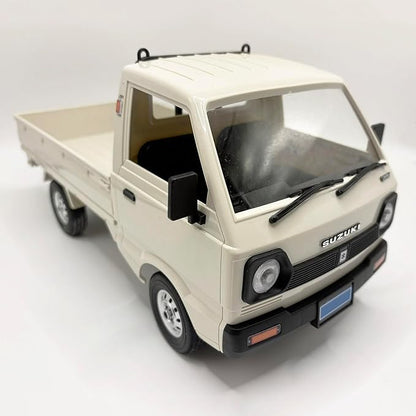 RC Kei Truck WPL D14 RC Car Off Road RTR Suzuki 1/10 Scale Remote Control Kei Truck RC Drift Car 4x4 2.4 GHz 280 Motor Fully Proportional Carry Vehicle Revised Chassis 4WD Hobby Toy Adult
