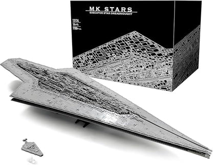 13134 Super Star Destroyer Model Ship A New Hope Executor Star Dreadnought Building Toy 7788+Pcs Large Collectible Model Build and Play Awesome Building Kit for Boys and Adult