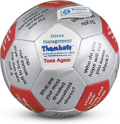 Trainers Warehouse 6 Thumball Collection 32 Prompts for Conversation Team Building Relationship and Training