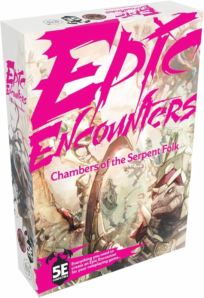 Steam Forged Games Epic Encounters Temple of The Snake God and Chambers of The Serpant Folk Bundle (2 Items)