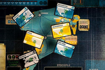 Pandemic Legacy Season 2 Board Game (Black) - Fight to Save Humanity from Plague! Cooperative Strategy Game for Kids and Adults Ages 13+ 2-4 Players 60 Minute Playtime Made by Z-Man Games