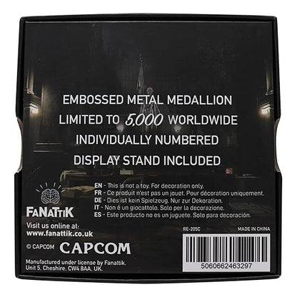 Fanattik Resident Evil 2 Limited Edition Replica Unicorn Medallion