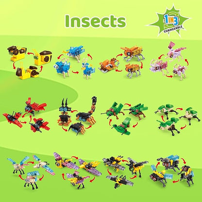 36 Packs Mini Building Blocks Set Party Favors Building Blocks for Kids 4-8 Goodie Bags Stuffers for Kid Prize Box Toys for Kids Classroom