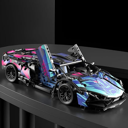 Sport Car Building Block Sets for AdultsTechnical Race Car Collectible 1:14 Model Scale Engineering Toy Racing Cars Birthday for Men Boys Teens Age 8+ 8-12 12 13 14 14+