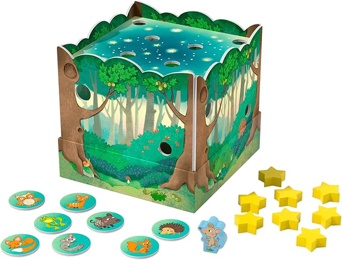 HABA My Very First Games: Forest Friends – 3D Matching &amp Memory Kids Games for Toddlers Ages 2+ Toddler Learning Toys Made in Germany
