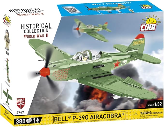 COBI Historical Collection WWII Bell® P-39Q AIRACOBRA® Aircraft