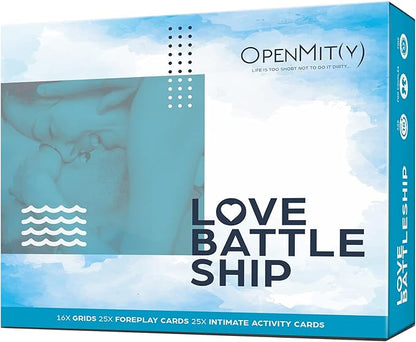 OpenMity Love Battleship – Fun &amp Playful Couple Game Date Night Box – Great Valentines Anniversary &amp Wedding Box for Couples