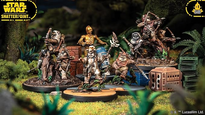 Star Wars Shatterpoint Yub Nub SQUAD PACK - Tabletop Miniatures Game Strategy Game for Kids and Adults Ages 14+ 2 Players 90 Minute Playtime Made by Atomic Mass Games