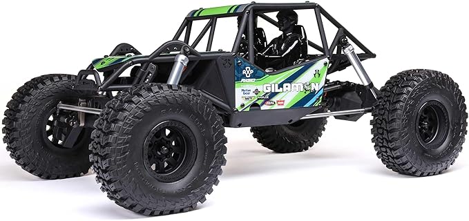 Axial RC Crawler 1/8 AXP8 Gilamon 2.2 4X4 RTR Brushed Trail Buggy Green (Battery and Charger Not Included) AXI-1207T1