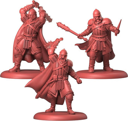 A Song of Ice and Fire Tabletop Miniatures Game Gold Cloaks Unit Box - Add Unparalleled Strength to Your Forces! Strategy Game Ages 14+ 2+ Players 45-60 Minute Playtime Made by CMON