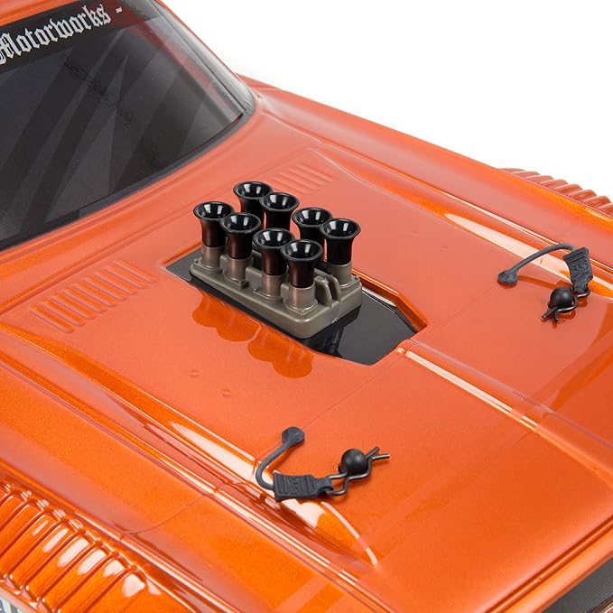 ARRMA 1/7 Felony 6S BLX Street Bash All-Road Muscle Car RTR (Ready-to-Run Transmitter and Receiver Included Batteries and Charger Required) Orange ARA7617V2T2