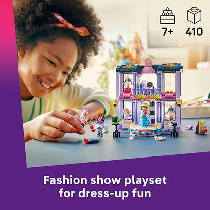 LEGO Friends Heartlake City Fashion Show Building Toy for Girls &amp Boys - Pretend Play Set for Kids Ages 7+ - W/Paisley Liann &amp Nova Minidolls &amp Accessories - Gift Idea for Birthdays - 42