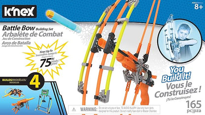 K'NEX K-Force Battle Bow Build and Blast Set  Blue for 8-15 years
