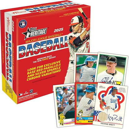 2025 Topps Heritage Baseball - Mega Box