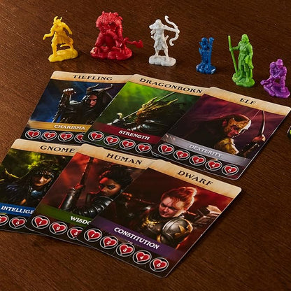 Hasbro Gaming Dungeons &amp Dragons: Bedlam in Neverwinter Board Game Escape Room Cooperative Strategy Games for Ages 12+ 2-6 Players 3 Acts Approx. 90 Mins Each (Amazon Exclusive)