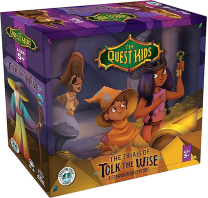 The Trials of Tolk The Wise | Treasure Falls Games | A Fantasy Campaign Expansion for Kids 5 Years Old and Up