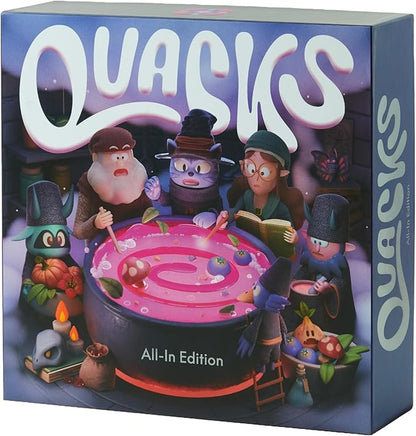 Quacks: All-in Edition Board Game – Formerly of Quedlinburg The New Look and New Name for The Classic Game of Exploding Potions