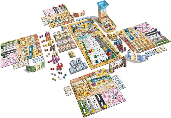 Queen Games Marrakesh Essential Edition Strategy Board Game 2-4 Players Adults Teens Ages 14+