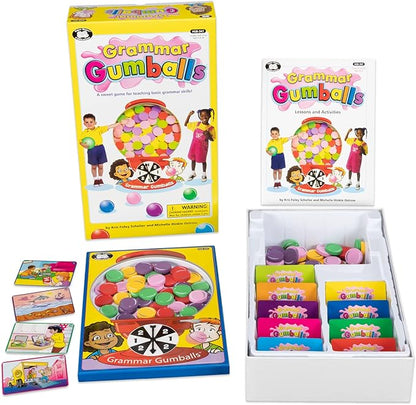 Super Duper Publications | Grammar Gumballs® Board Game | Educational Learning Resource for Children